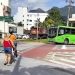 Após ônibus quase ser atingido por trem em Jaraguá, empresa emite nota, repudia atitude de motorista e afirma que medidas serão aplicadas