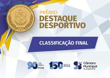 Definido os finalistas do Prêmio Destaque Desportivo de Jaraguá do Sul