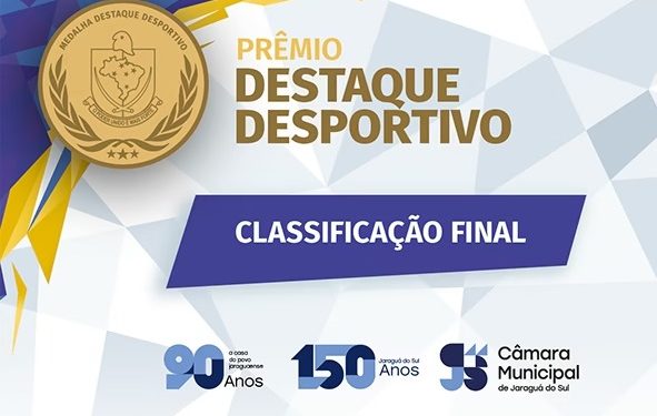 Definido os finalistas do Prêmio Destaque Desportivo de Jaraguá do Sul
