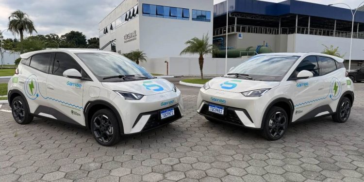 Samae de Jaraguá do Sul adquire veículos elétricos para atividades administrativas