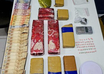 Traficante é preso com mais de 5 kg de maconha, ecstasy e cocaína em Guaramirim