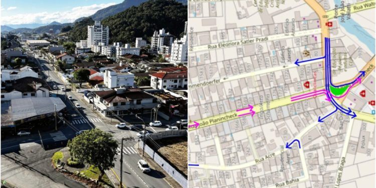 [IMAGENS] Novos ajustes serão feitos no trânsito de Jaraguá do Sul a partir desta sexta-feira (29); confira