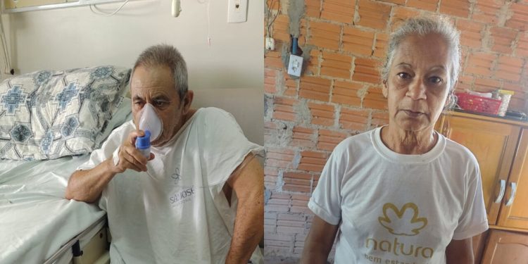 Idoso com problema cardiovascular e esposa precisam de ajuda em Corupá