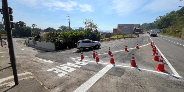 Liberada alterações entre as Rua Lilli Butzke Muller e Feliciano Bortolini, em Jaraguá do Sul