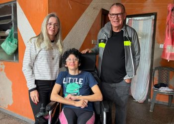 “Deu tudo certo”: Moradora de Jaraguá do Sul com ataxia cerebral consegue cadeira de rodas