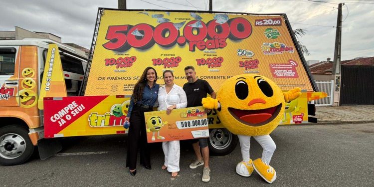 Jaraguaense fatura R$ 500 mil na Trimania
