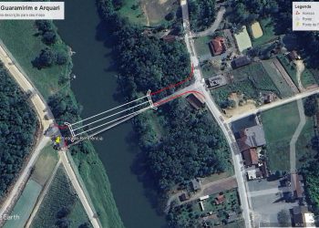 Guaramirim e Araquari vão investir R$ 12,8 milhões na construção de nova ponte no Guamiranga