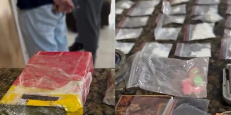 [Vídeo] Polícia apreende mais de 670 gramas de drogas em casa usada para tráfico em Jaraguá do Sul