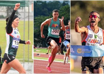 Atletismo jaraguaense têm três atletas convocados para Seleção Brasileira Adulta pela primeira vez