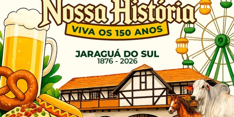 ‘Festival Nossa História’ celebra os 150 anos de Jaraguá do Sul com entrada gratuita; saiba quando