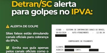 Detran/SC alerta para golpes no pagamento do IPVA