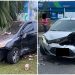 [Vídeo] Acidente envolvendo dois carros é registrado em Jaraguá do Sul