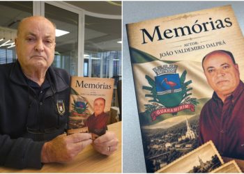 Professor, ex-vereador e ex-secretário de Guaramirim lança livro com histórias e memórias da cidade