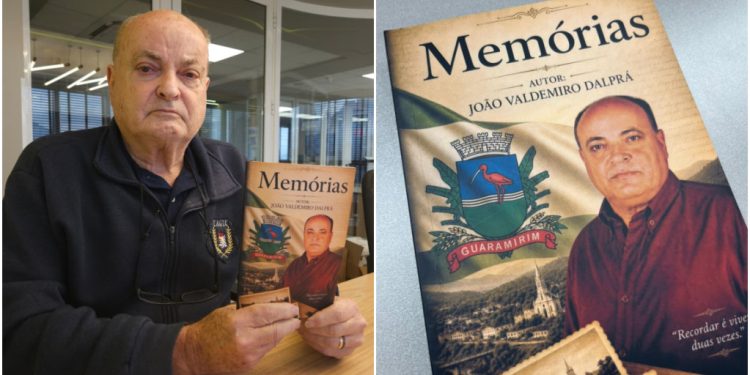 Professor, ex-vereador e ex-secretário de Guaramirim lança livro com histórias e memórias da cidade