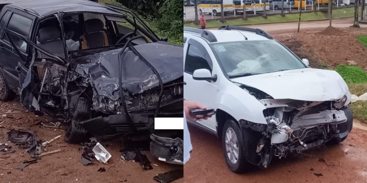 [Vídeo] Motorista fica em estado grave após acidente na BR-280, em Corupá