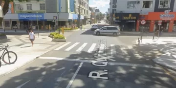 [Jaraguá] Esquina da Quintino Bocaiuva com o Calçadão estará em obras nesta sexta-feira (26)