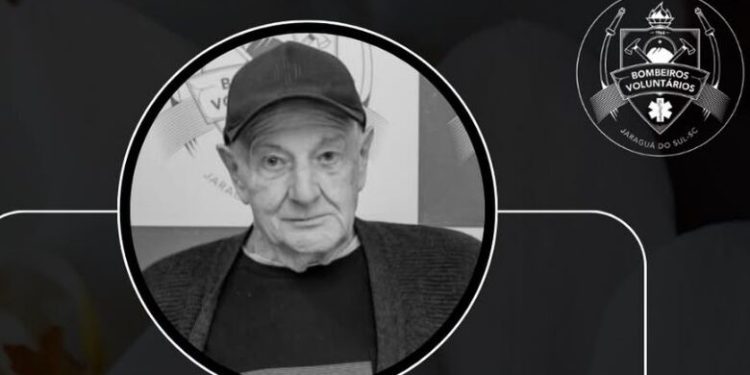Ex-presidente dos Bombeiros Voluntários, Mauri Ferrazza, morre em Jaraguá do Sul