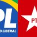 PT e PL vão receber cerca de R$ 1,5 bilhão do Fundo Eleitoral para as eleições de 2026