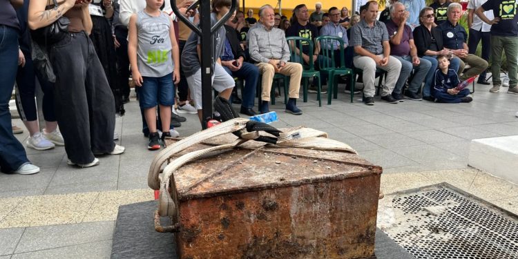 Arca do Centenário, enterrada em 1976 em Jaraguá do Sul, será aberta nos próximos dias; Saiba quando