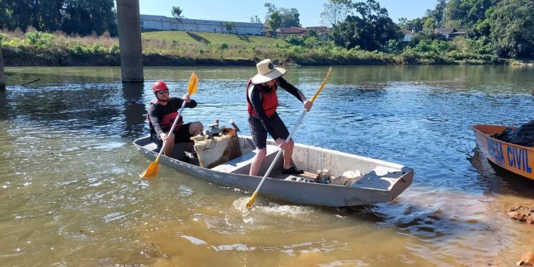 Ação de limpeza no Rio Itapocu ocorre no próximo domingo em Jaraguá do Sul