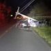 Motorista causa acidente, bate em poste e é preso por embriaguez em Jaraguá do Sul
