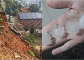 Jaraguá do Sul decreta situação de emergência após chuva de granizo