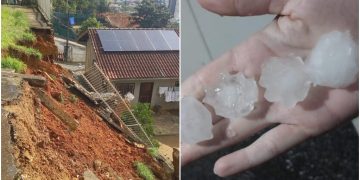 Jaraguá do Sul decreta situação de emergência após chuva de granizo