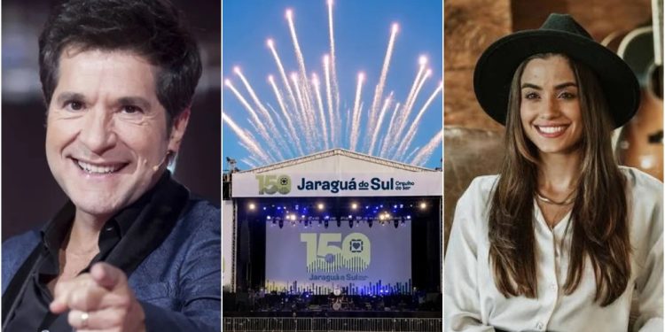 Daniel, Isadora Pompeo e mais: Programação de aniversário de Jaraguá do Sul terá três dias com shows