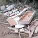 Descarte irregular de entulhos é identificado em Jaraguá do Sul
