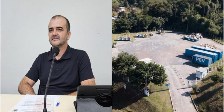 Vereador propõe construção de Ponto de Entrega Voluntária em Guaramirim