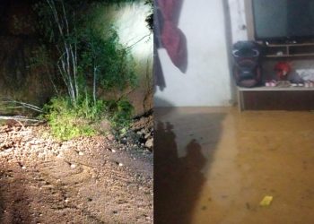 Chuva provoca alagamentos e quedas de barreiras em Corupá