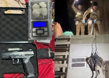 [Vídeo] Operação cumpre mandados e apreende arma falsa e drogas em Jaraguá do Sul