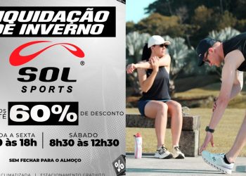 Liquidação de inverno da Sol Store entra na última semana com descontos de até 60% em Jaraguá do Sul