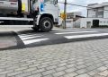 Jaraguá do Sul inicia recuperação de faixas elevadas