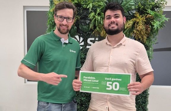 Associado do Sicredi é contemplado com R$ 50 mil em sorteio do Seguro de Vida Empresarial MAPFRE