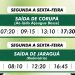 Canarinho divulga horários da Linha Corupá/Jaraguá do Sul