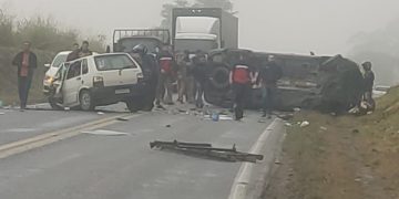 Motorista morre em acidente na BR-280, em Corupá