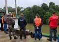 Novas amostras são coletadas durante investigação de possível poluição no Rio Itapocuzinho, em Guaramirim