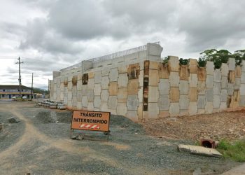 Lançamento de vigas vai afetar o trânsito na próxima semana na BR-280, em Guaramirim