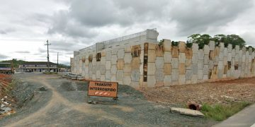 Lançamento de vigas vai afetar o trânsito na próxima semana na BR-280, em Guaramirim