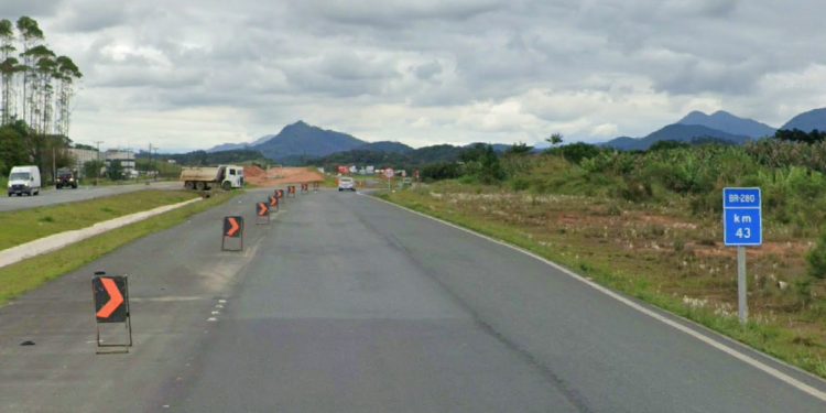 Trânsito da BR-280, em Guaramirim, terá Pare e Siga nesta quarta-feira (05)