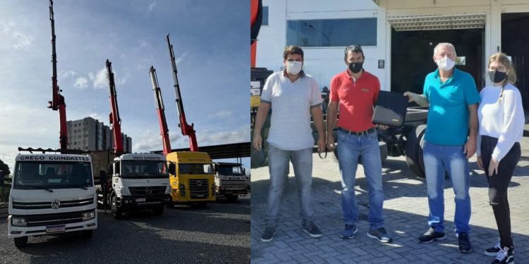 Grego Guindastes: Inovação transformou caminhões em uma nova oportunidade de negócio em Jaraguá do Sul