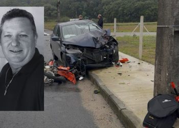 Motociclista que morreu após acidente em Jaraguá do Sul será sepultado em Guaramirim
