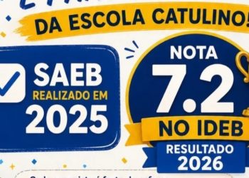 Escola Catulino Onofre Rosa, de São João do Itaperiú, atinge 7,2 no Ideb