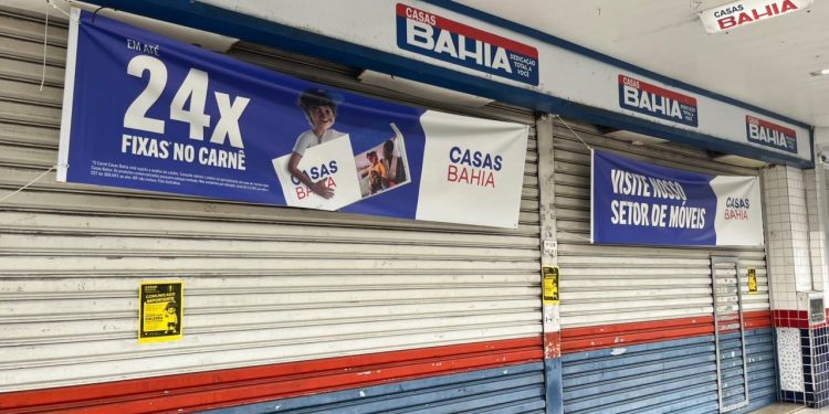 Casas Bahia fecha loja em Jaraguá do Sul