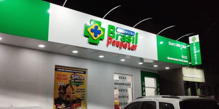 É amanhã: Farmácia Poupa Lar inaugura nova unidade em Jaraguá do Sul nesta quinta-feira