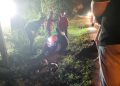 [Vídeo] Casal em moto fica ferido após animal atravessar a pista em Guaramirim