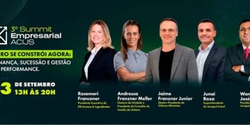 Summit Empresarial ACIJS reúne empresários e líderes em Jaraguá do Sul