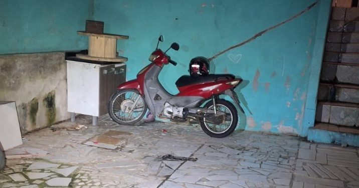 Polícia recupera motocicleta furtada e identifica autor em Jaraguá do Sul