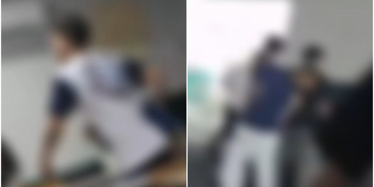 [Vídeo] Dois adolescentes são apreendidos após confusão em escola de Jaraguá do Sul